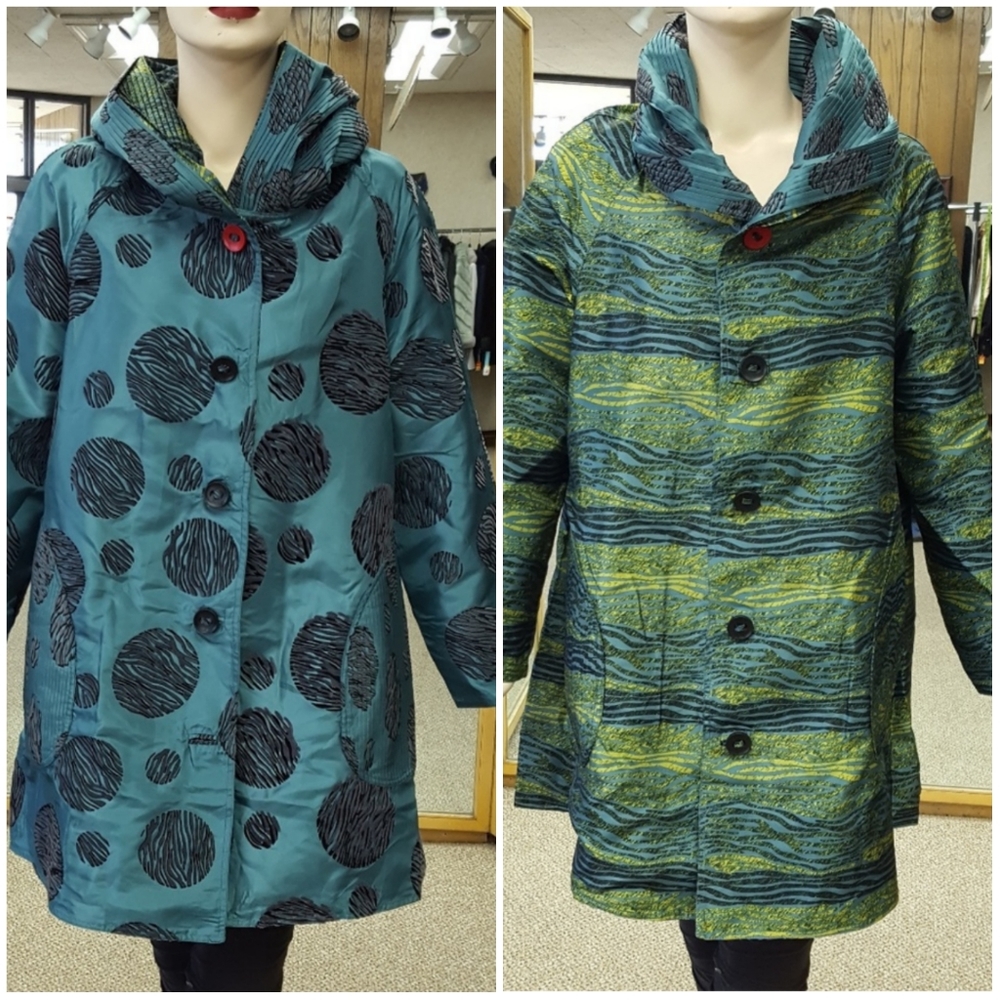 UBU Reversible Flocked Rain Jacket